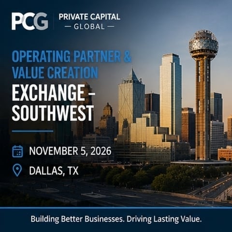 Operating Partner & Value Creation Exchange - Southwest